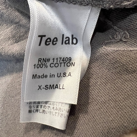 Frank + Eileen Tee Lab Tee- Grey Colored- Women's Size XS - Picture 6 of 7